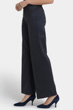 NYDJ Teresa Wide Leg Jeans  - Washed Black