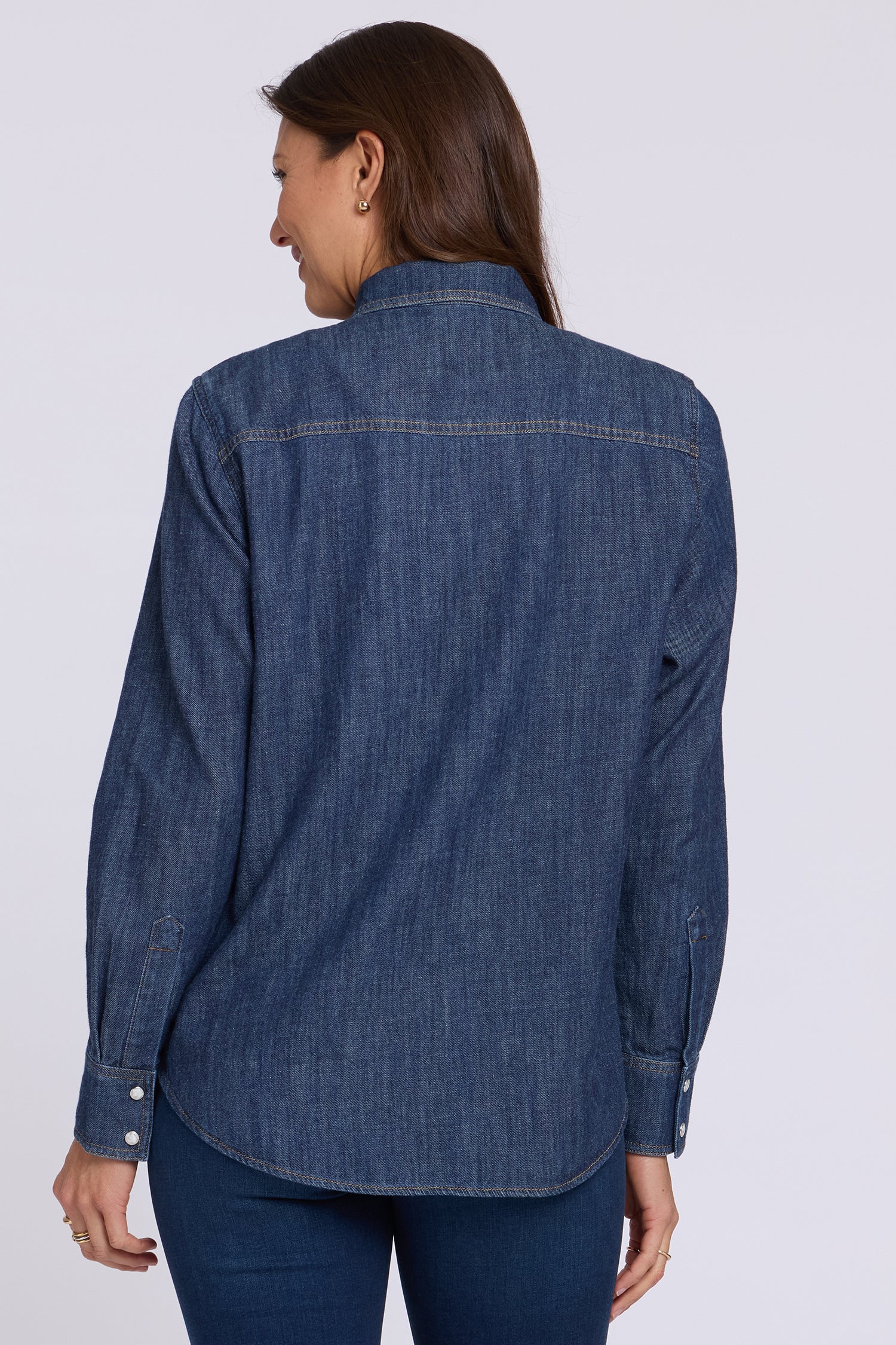 NYDJ Classic Denim Shirt  - Skylark