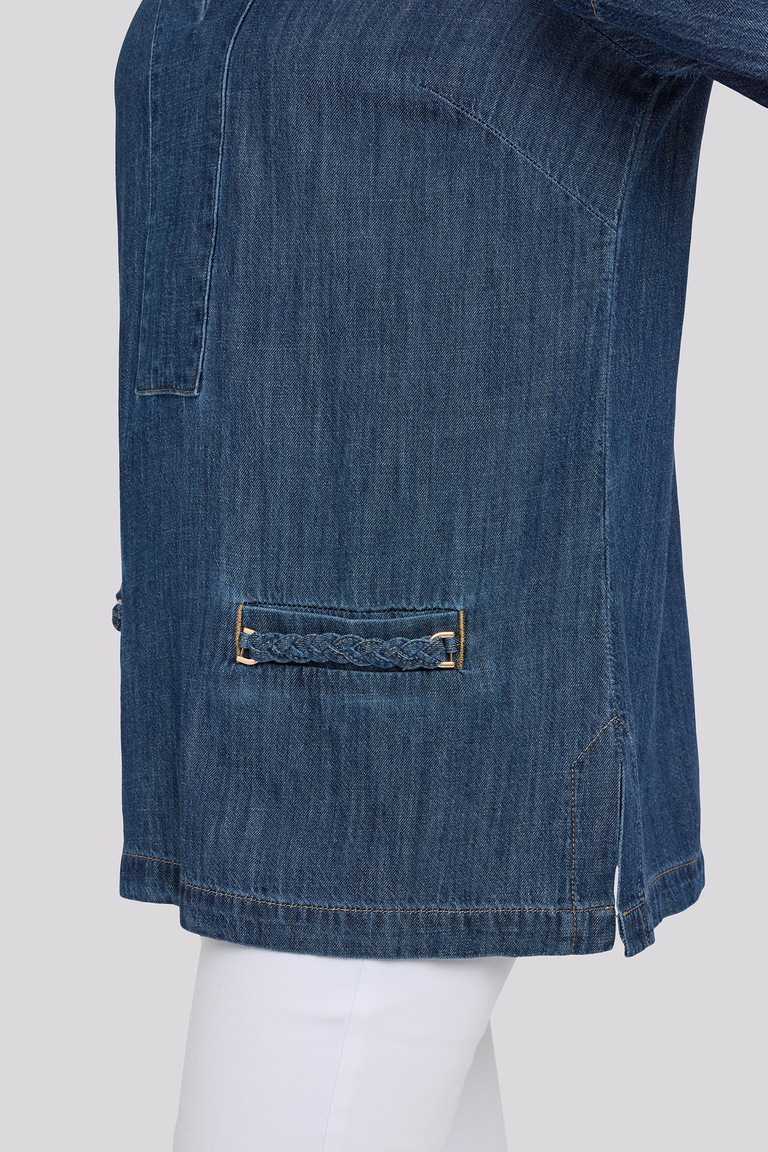 Denim Tunic - Medium Indigo Blue | NYDJ