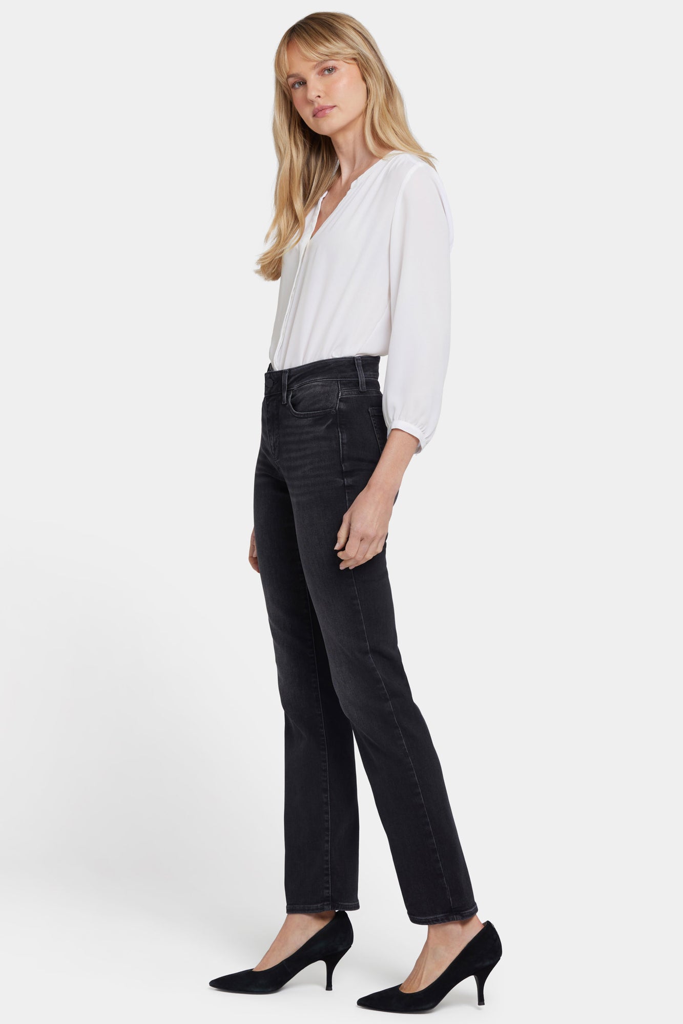 NYDJ Marilyn Straight Jeans  - Nightbreak