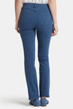 NYDJ Billie Mini Bootcut Jeans With High Rise - Icy Stripe