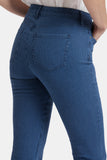 NYDJ Billie Mini Bootcut Jeans With High Rise - Icy Stripe