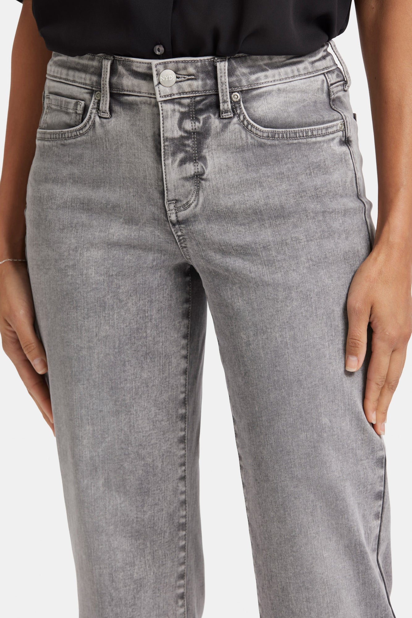 NYDJ Relaxed Piper Crop Jeans  - Creekside