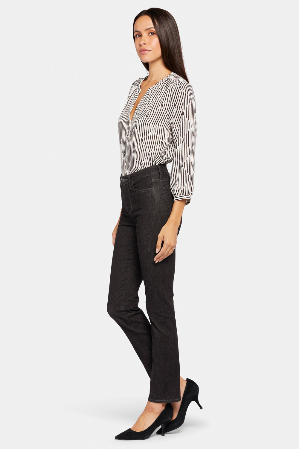 NYDJ Le Silhouette Sheri Slim Jeans  - Eternity