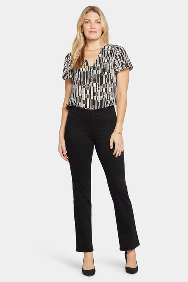 NYDJ Pull-On Straight Pants  - Stellar