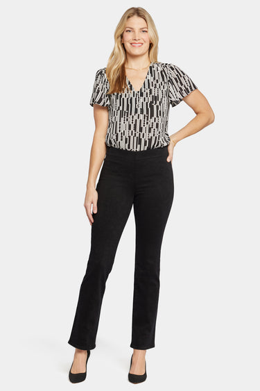 NYDJ Pull-On Straight Pants  - Stellar