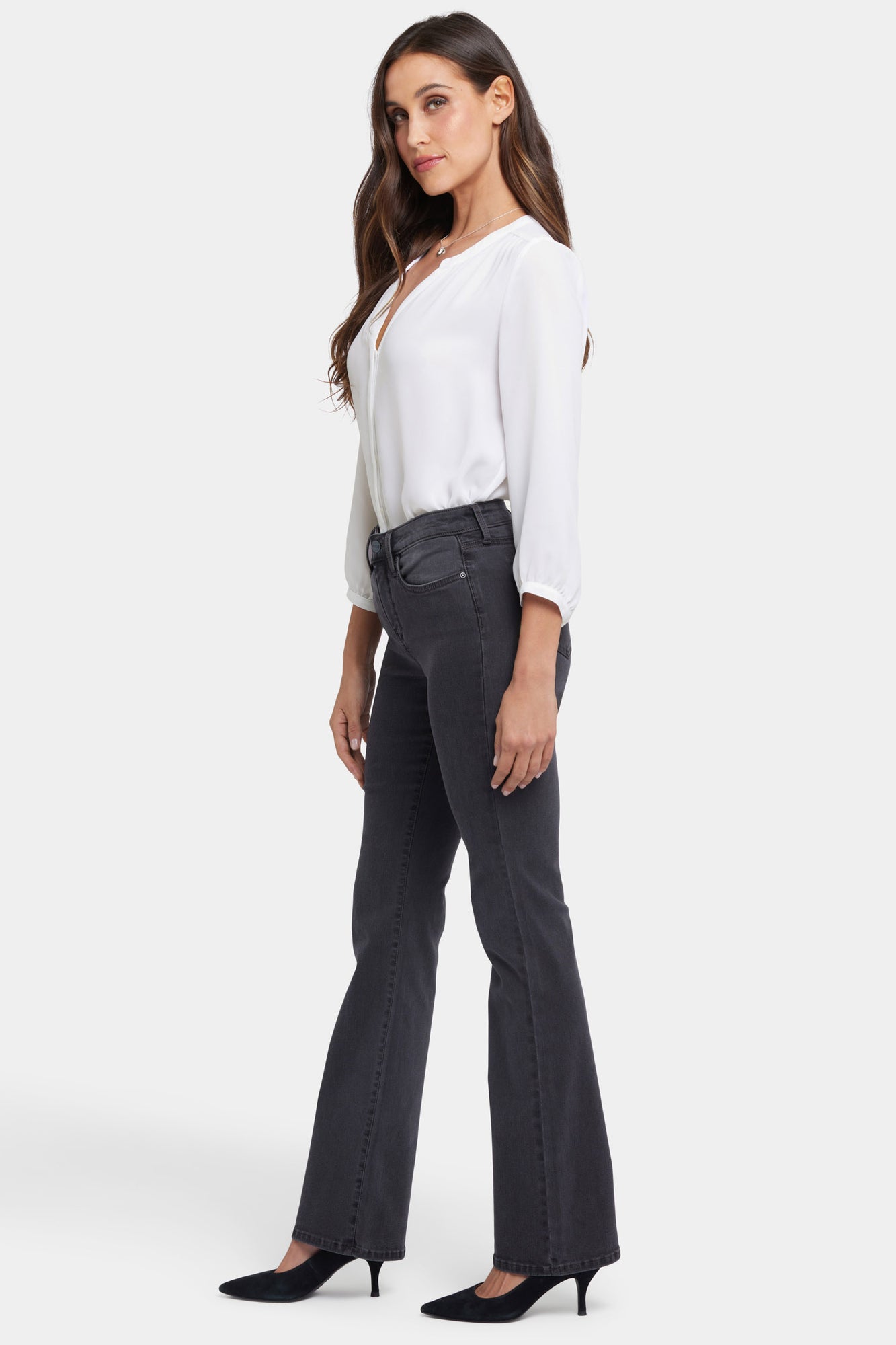 NYDJ Barbara Bootcut Jeans  - Cloud Stone