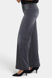 NYDJ Teresa Wide Leg Jeans With 1 1/2" Hems - Wild Spirit