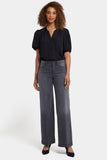 NYDJ Teresa Wide Leg Jeans With 1 1/2" Hems - Wild Spirit