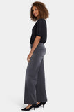 NYDJ Teresa Wide Leg Jeans With 1 1/2" Hems - Wild Spirit