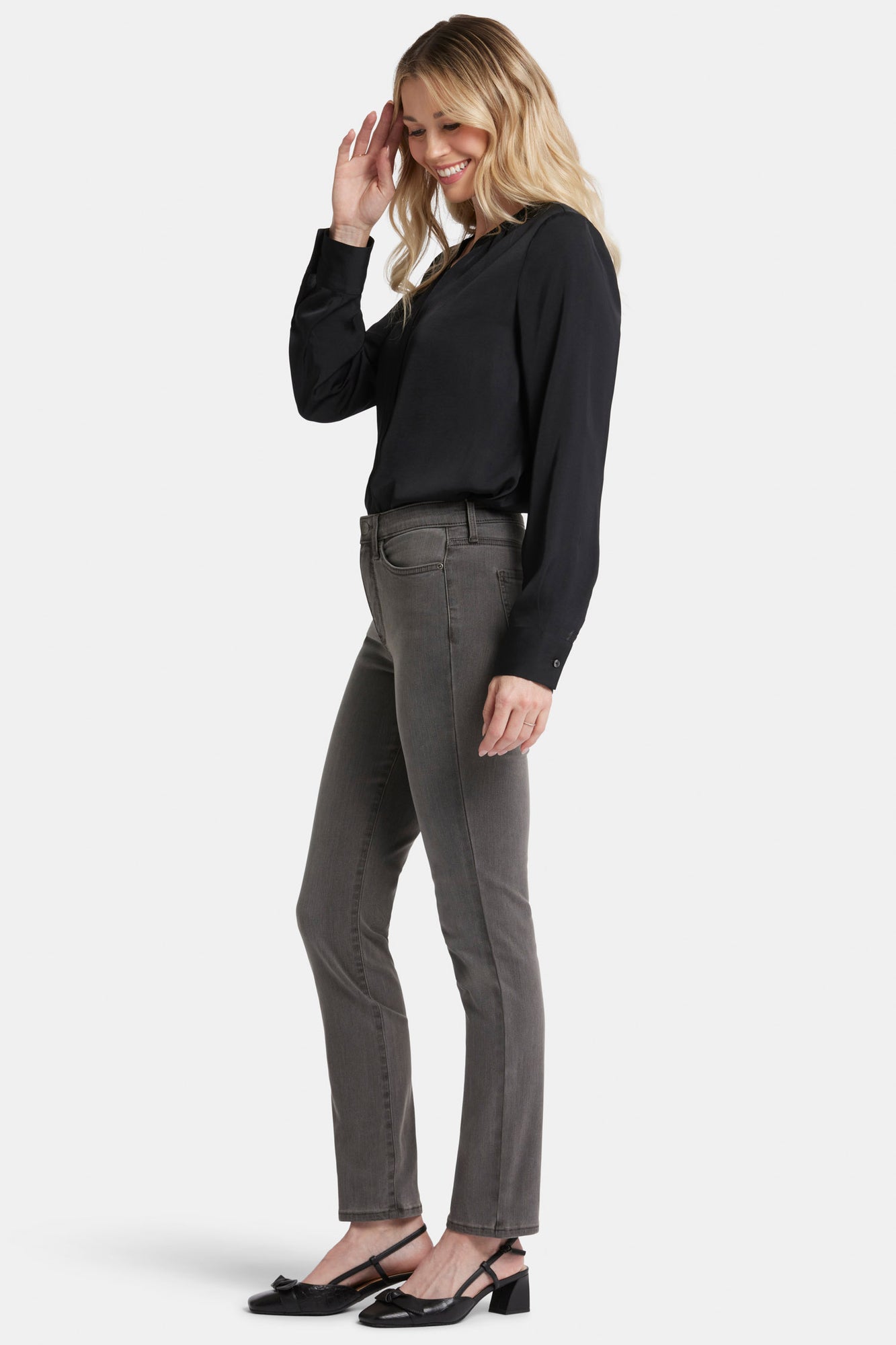 NYDJ Sheri Slim Jeans With High Rise - Highlands