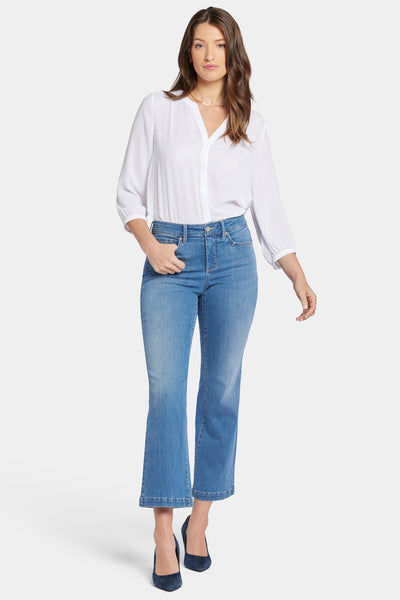 Julia Relaxed Flared Jeans - Fairmont Blue