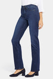 NYDJ Le Silhouette Slim Bootcut Jeans In Long Inseam With High Rise  - Marvelous