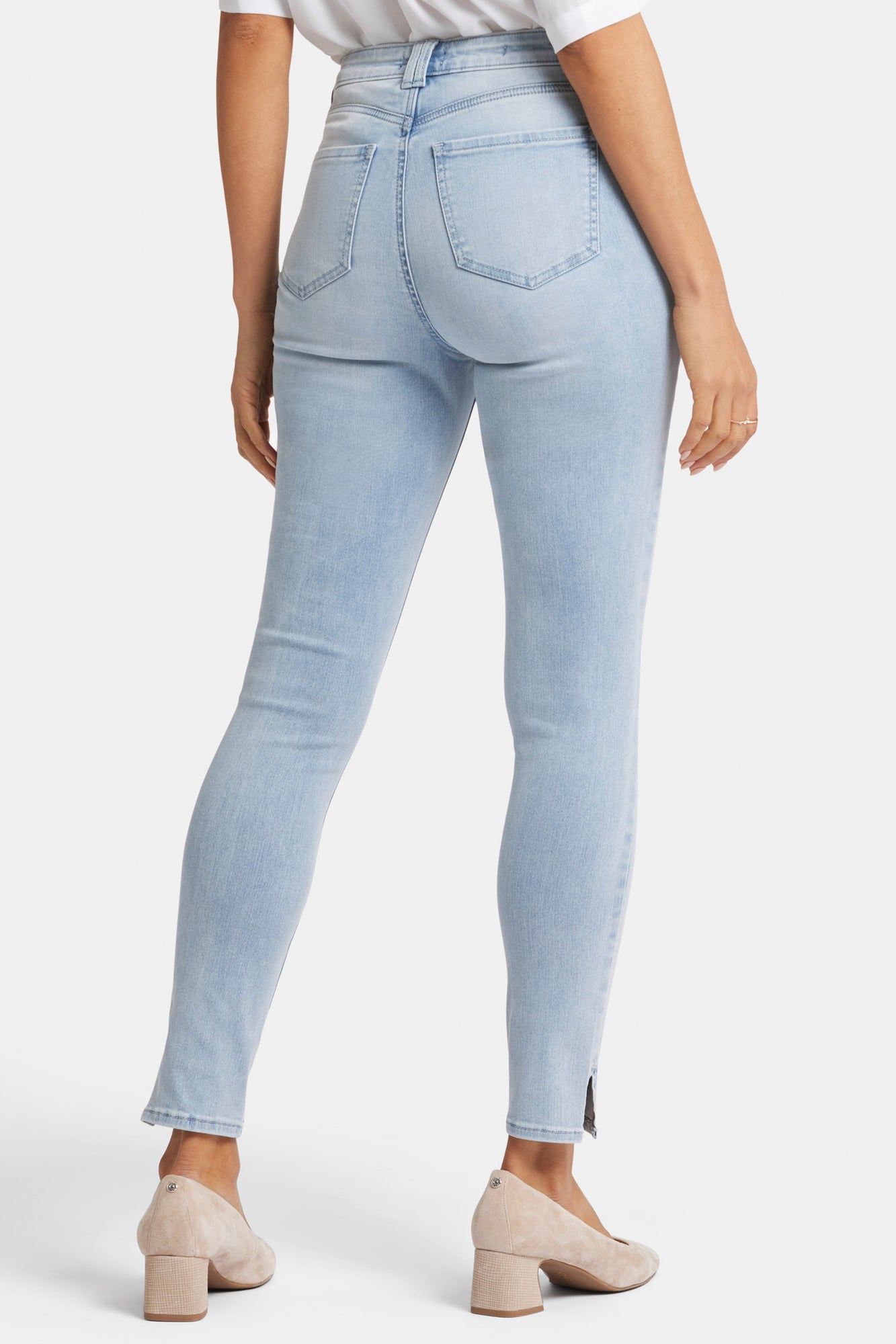 NYDJ Curve Shaper™ Ami Skinny Jeans With High Rise And Side Slits - Misty Ridge