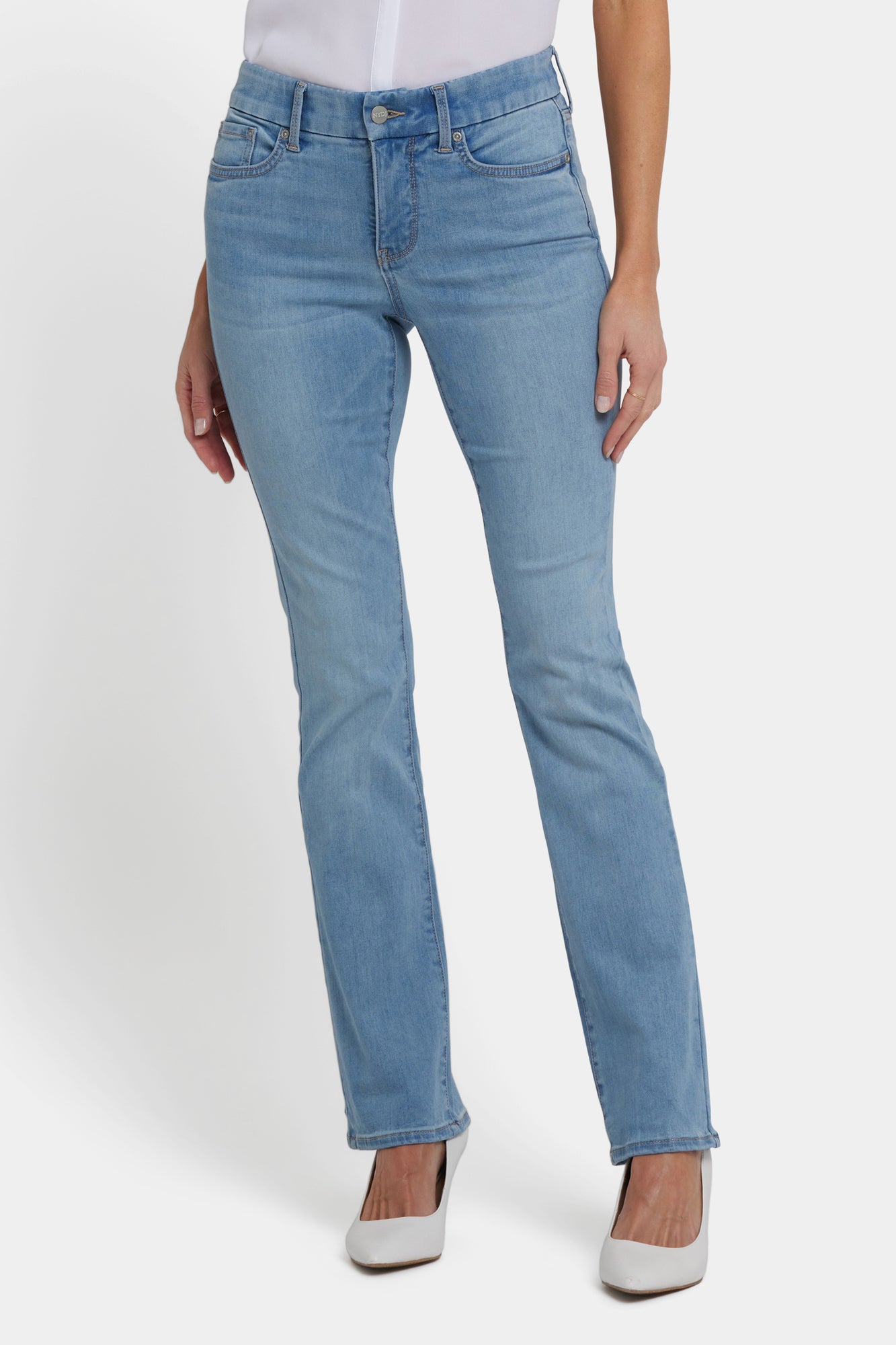 NYDJ Waist-Match™ Barbara Bootcut Jeans  - Heritage Glow
