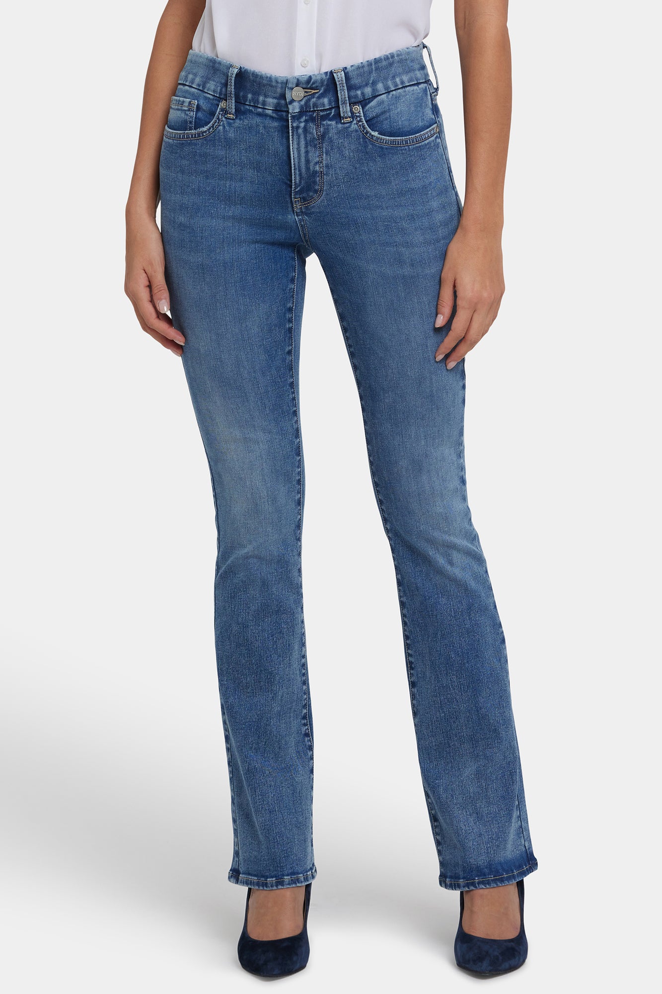 NYDJ Waist-Match™ Barbara Bootcut Jeans  - Parisian Sky