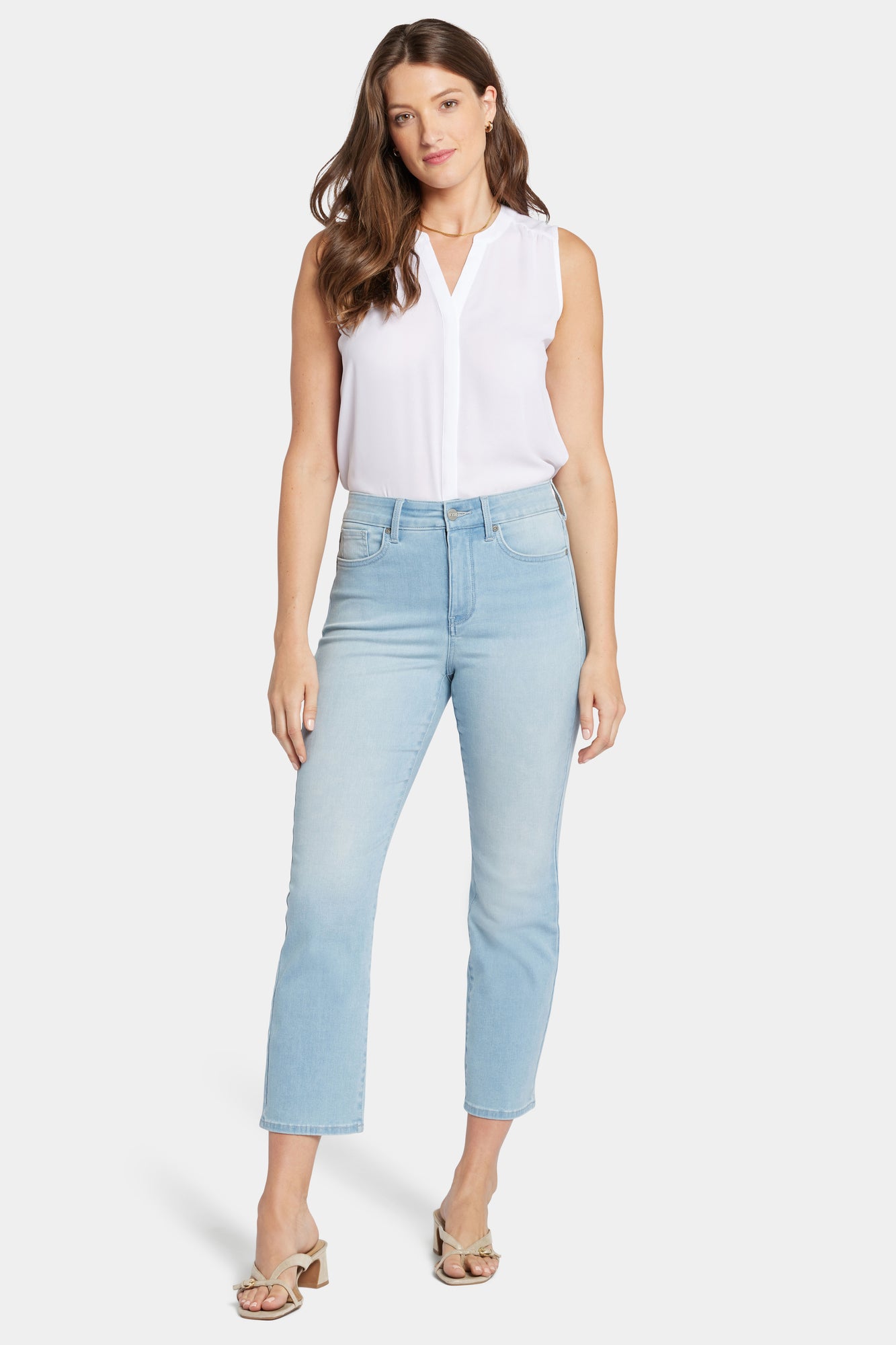 NYDJ Curve Shaper™ Marilyn Straight Ankle Jeans With Super High Rise - Influence