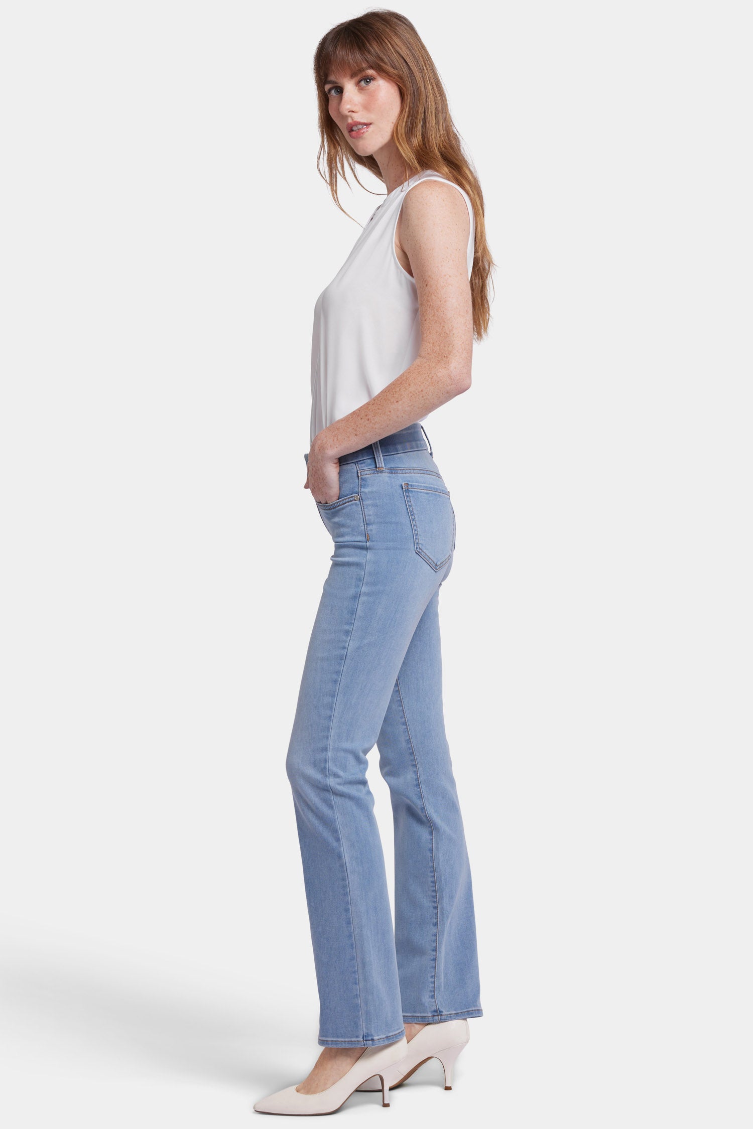 Waist-Match™ Marilyn Straight Jeans - Santiago Sea Blue | NYDJ