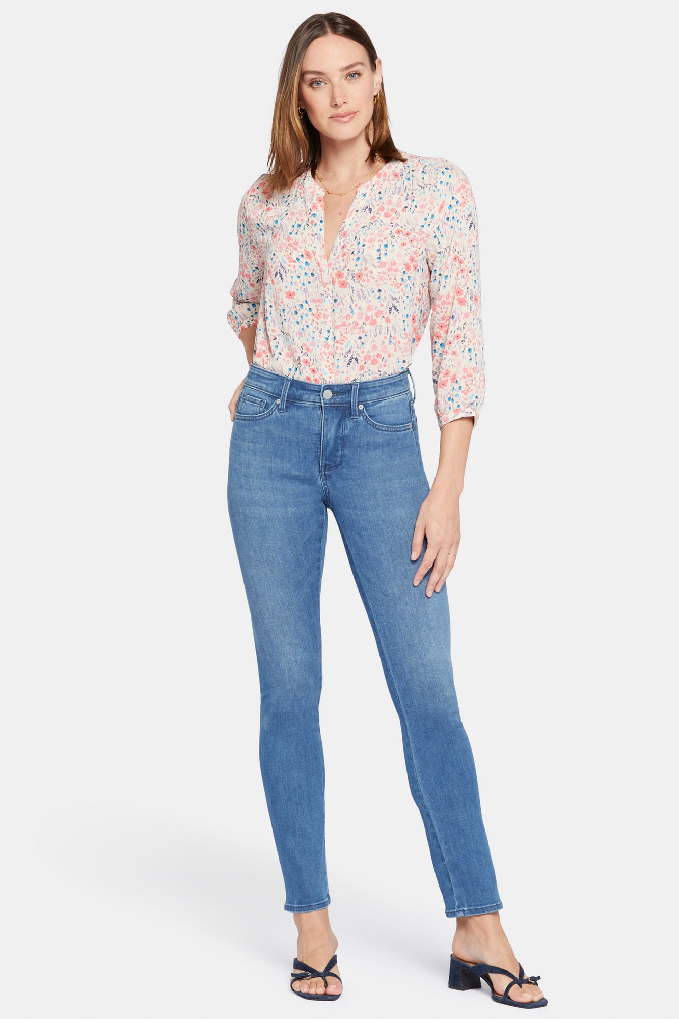 NYDJ Le Silhouette Sheri Slim Jeans  - Stunning