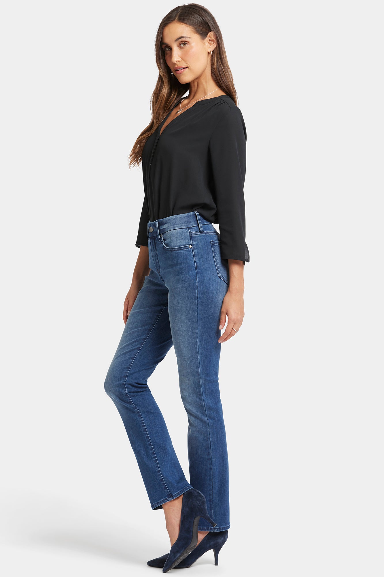 NYDJ Waist-Match™ Sheri Slim Jeans  - Cascade Wave