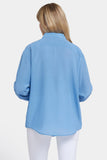 NYDJ Lauren Silk Blouse  - Pacific Coast