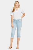 NYDJ Marilyn Straight Crop Jeans With Cuffs - Brightside