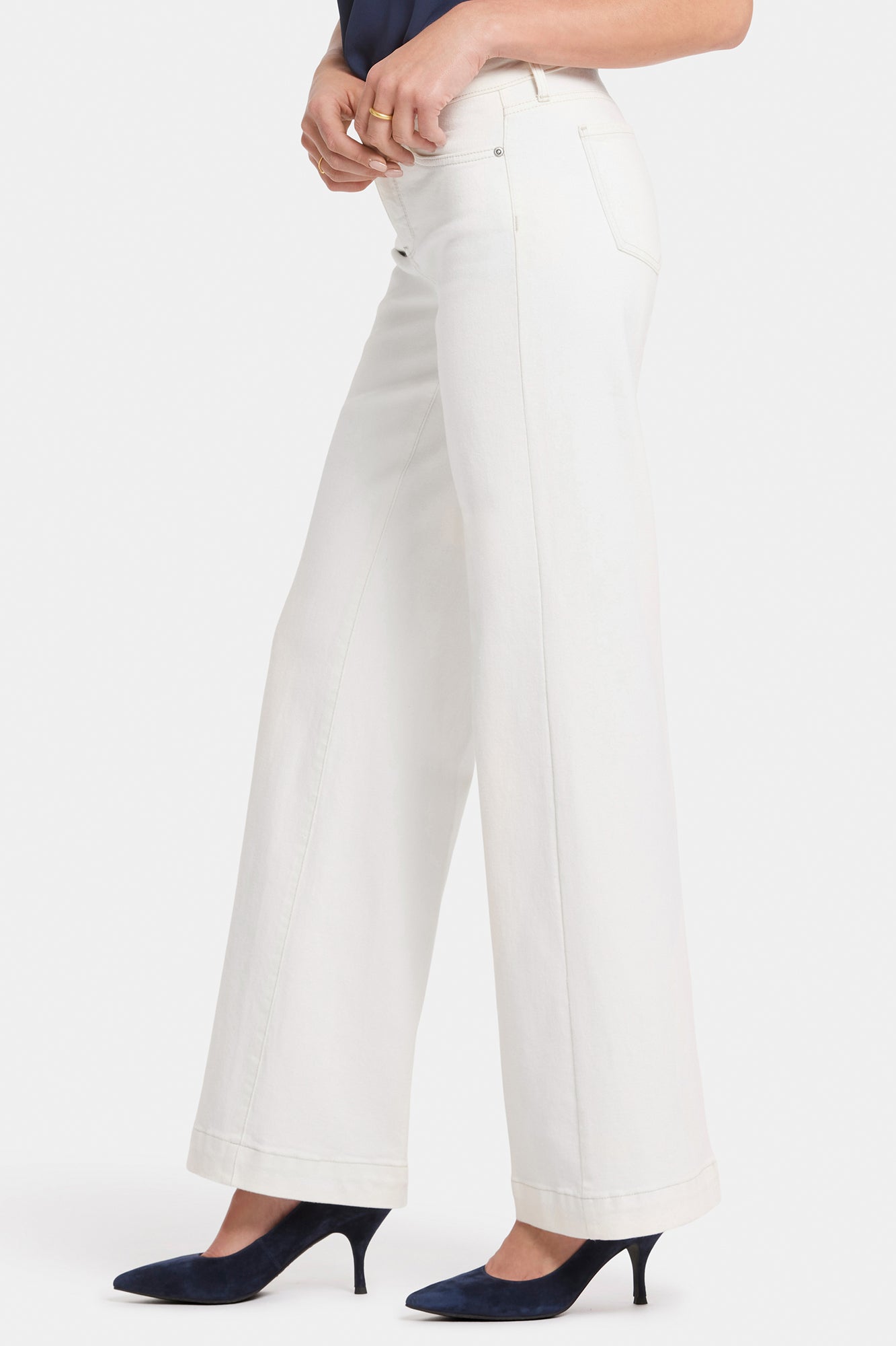 NYDJ Teresa Wide Leg Jeans With 1 1/2