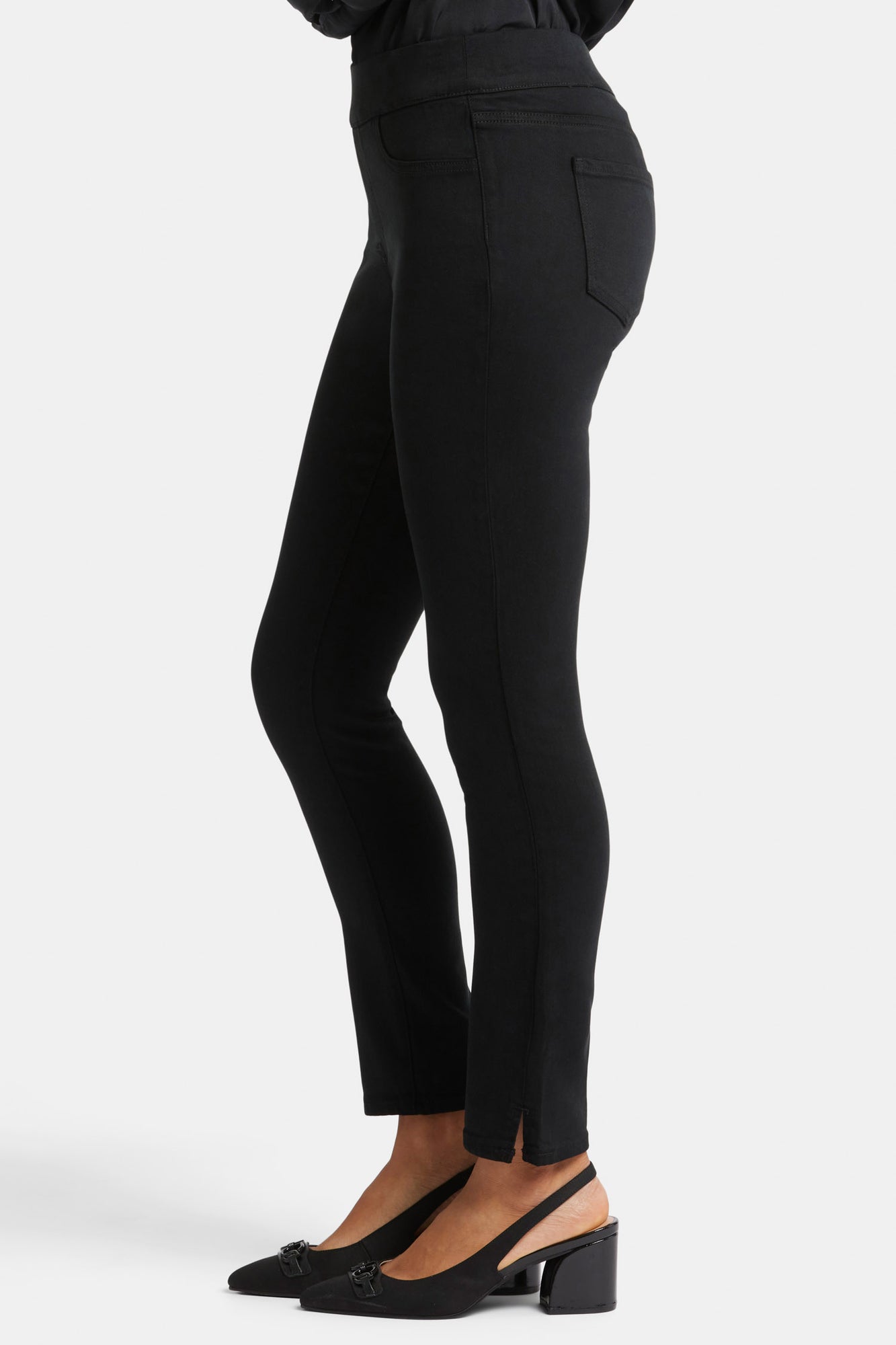 Nydj Women s Pull On Alina Legging in Overdye Black