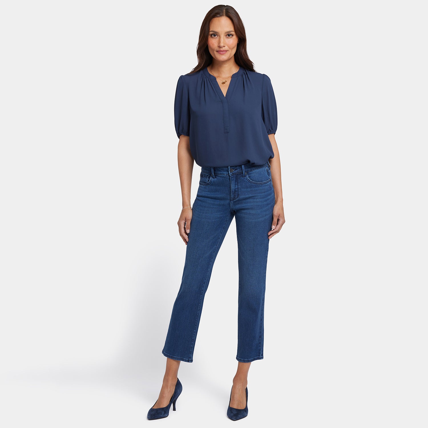デニム・ジーパン [EMIS] 25SS (UNISEX) ANKLE JEANS Stretch Slim Ankle Jeans | UNIQLO US