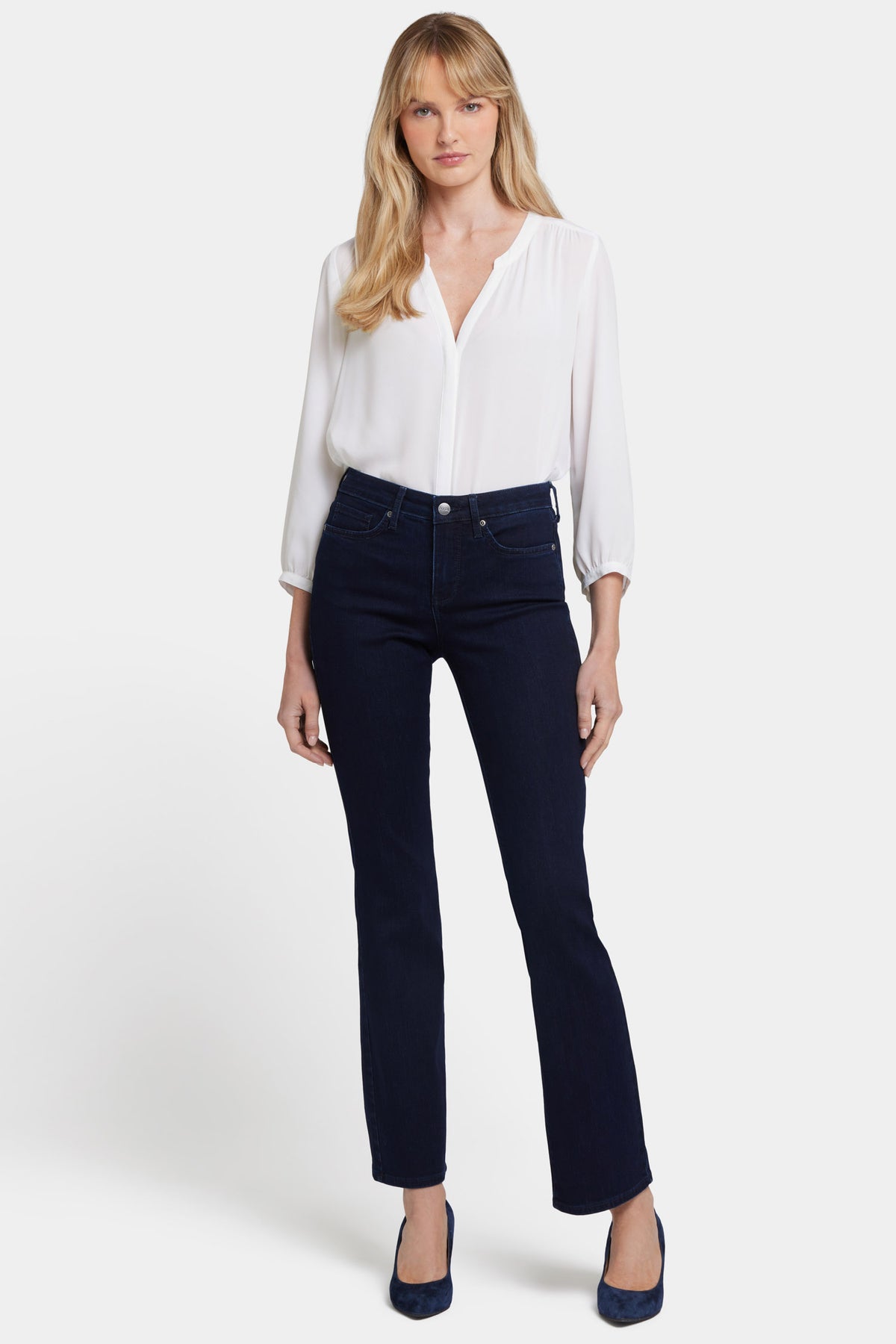 NYDJ Barbara Bootcut Jeans  - Dark Enzyme