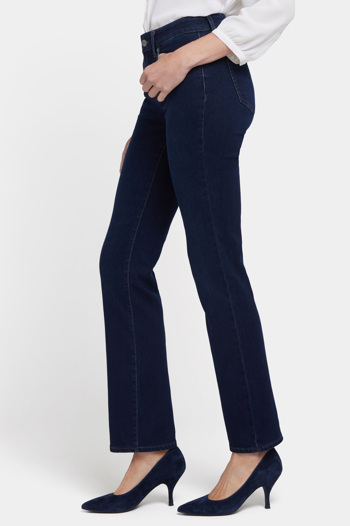 NYDJ Marilyn Straight Jeans  - Burbank Wash