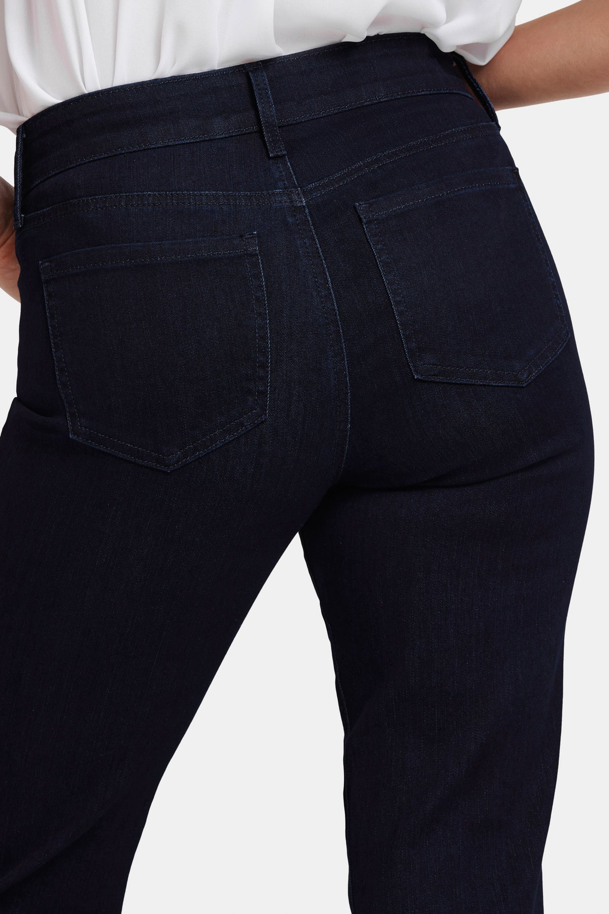 NYDJ Marilyn Straight Jeans  - Dark Enzyme