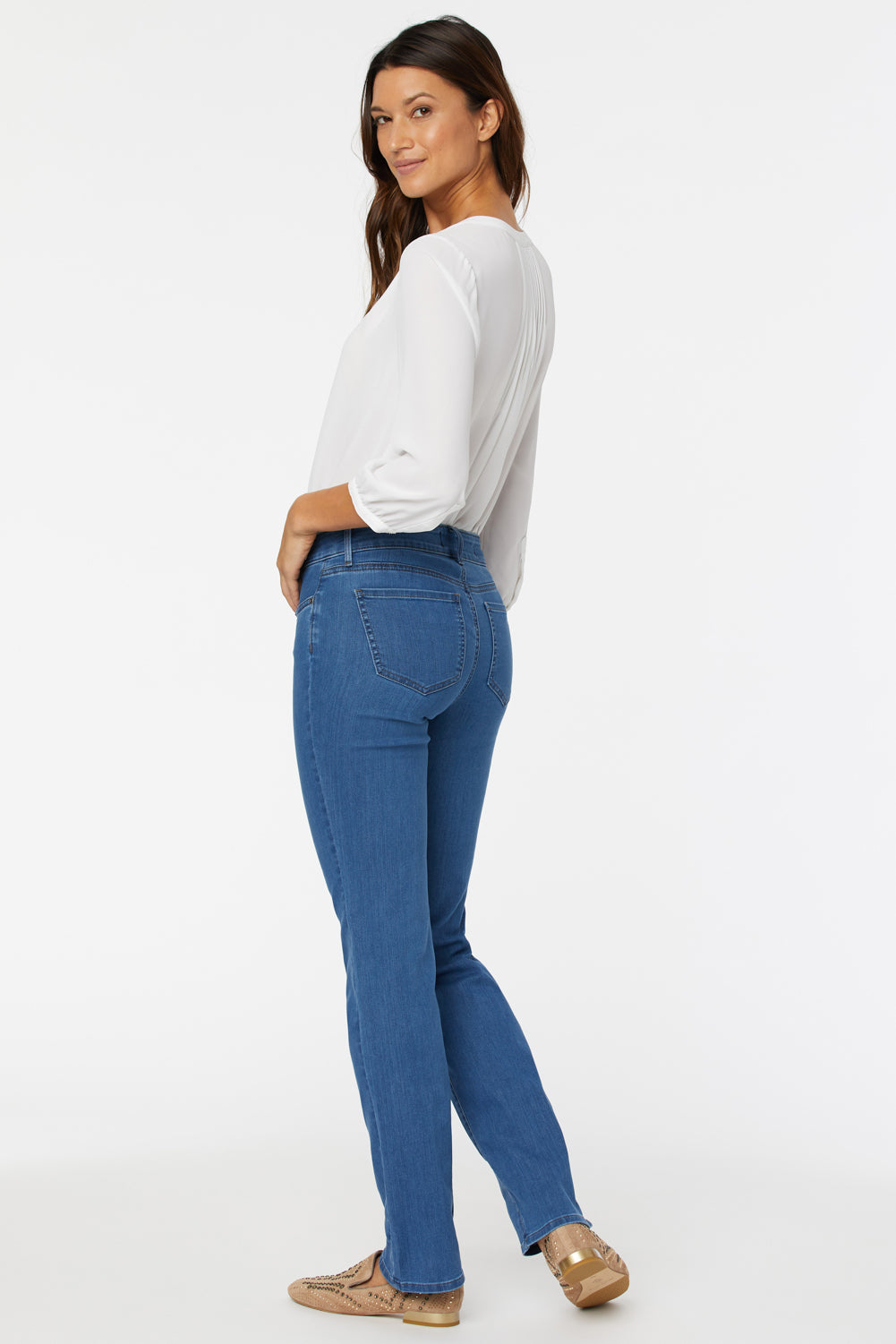 NYDJ Marilyn Straight Jeans  - Monrovia