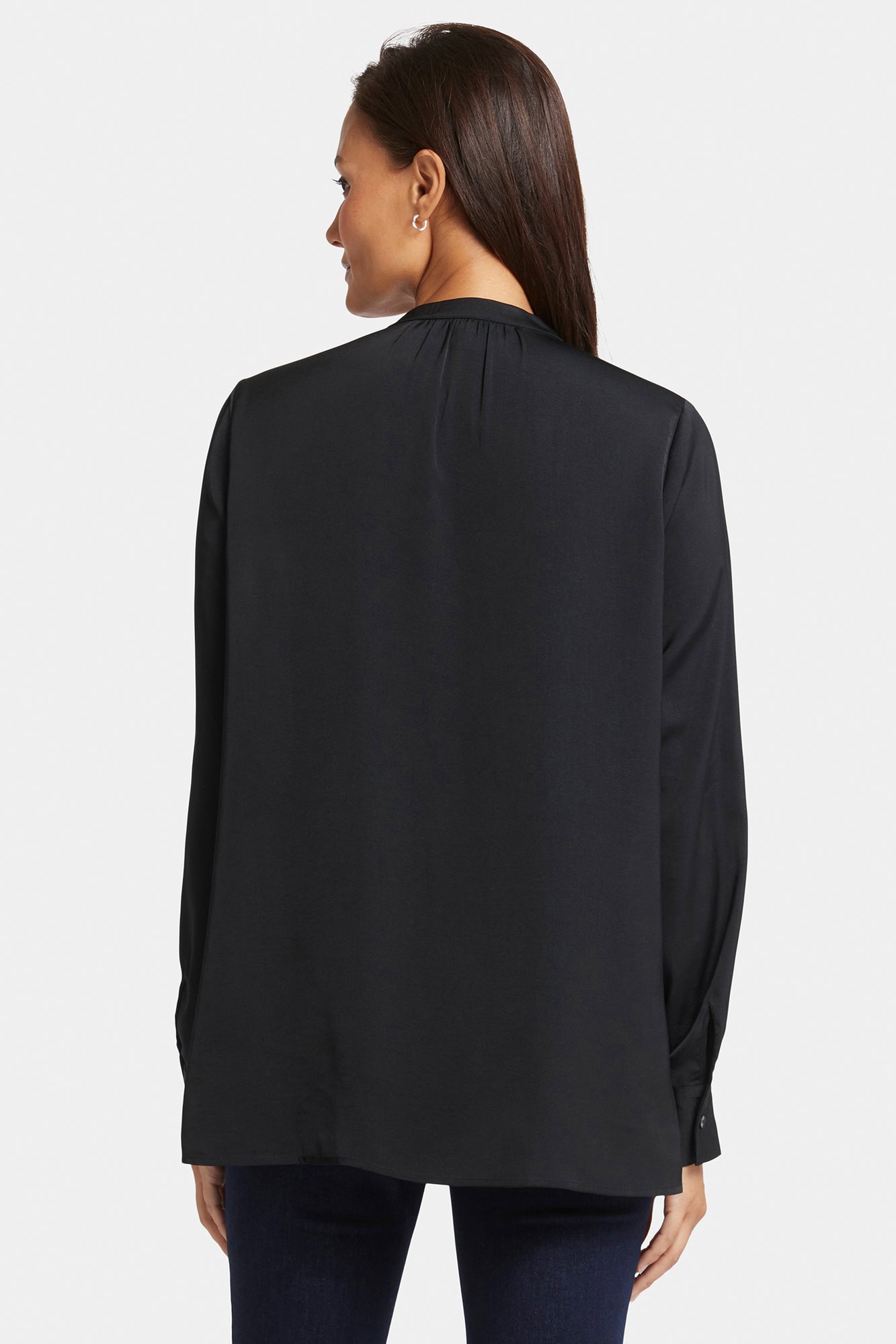 NYDJ Melody Blouse  - Black