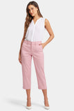 NYDJ Utility Pants In Stretch Twill - Coquette