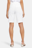 NYDJ Bermuda Shorts In Stretch Twill - Optic White