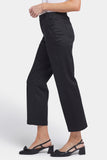 NYDJ Marilyn Straight Ankle Pants In Stretch Twill - Black