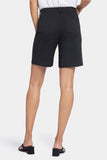 NYDJ 5 Pocket Bermuda Shorts In Stretch Twill - Black