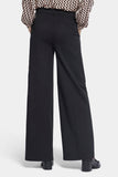 NYDJ Whitney Trouser Pants In Stretch Twill With High Rise - Black