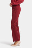 NYDJ Barbara Bootcut Trouser Pants In Stretch Twill - Wild Currant