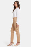 NYDJ Sheri Slim Trouser Pants In Stretch Twill - Sand Dune