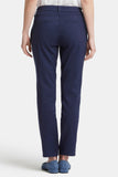 NYDJ Sheri Slim Trouser Pants In Stretch Twill - Starless Sky