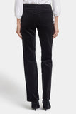 NYDJ Marilyn Straight Pants In Velveteen - Black