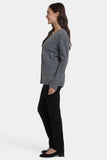 NYDJ Crystal Cardigan  - Charcoal Heather