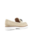 NYDJ Owens Loafers In Suede - Cashmere