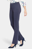 NYDJ Slim Trouser Pants In Petite In Ponte Knit - Oxford Navy