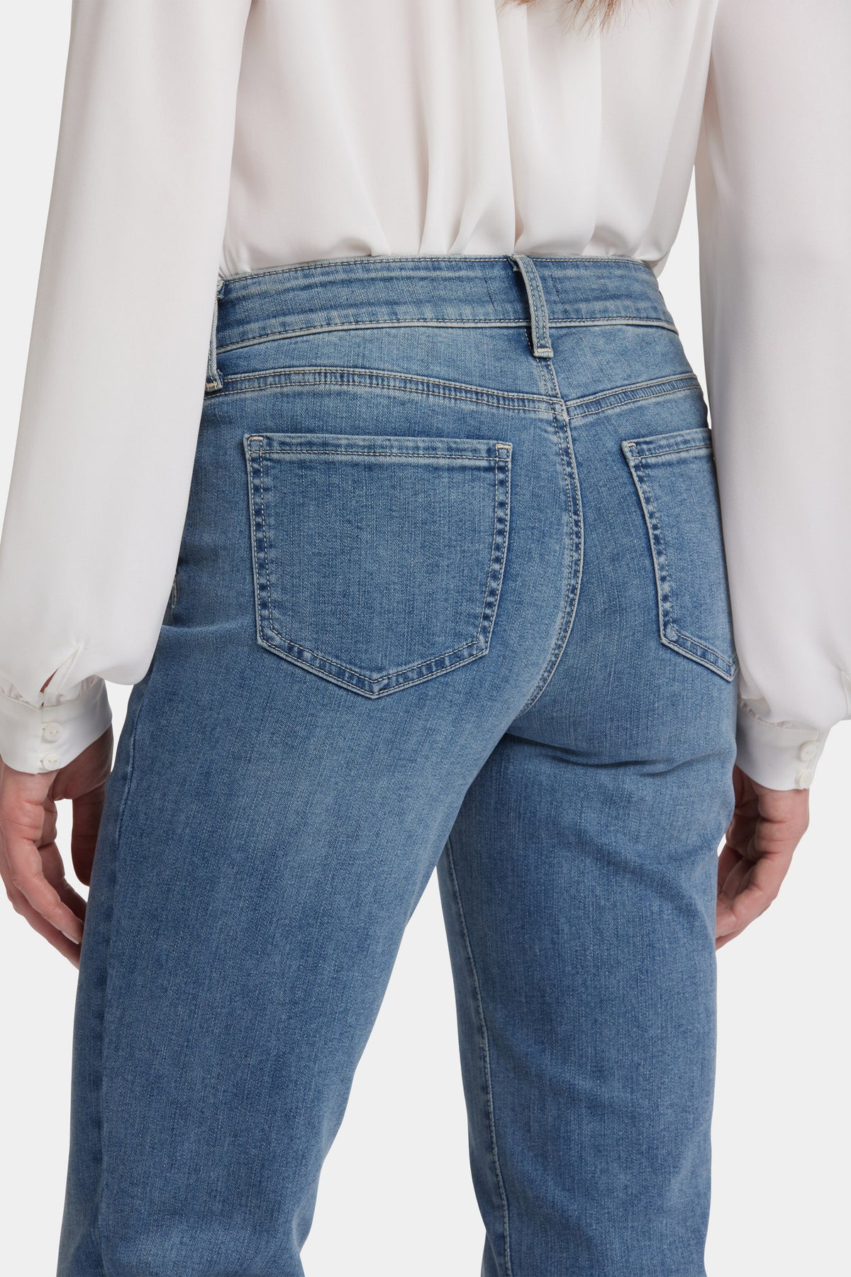 NYDJ Marilyn Straight Jeans In Petite  - Heyburn Wash