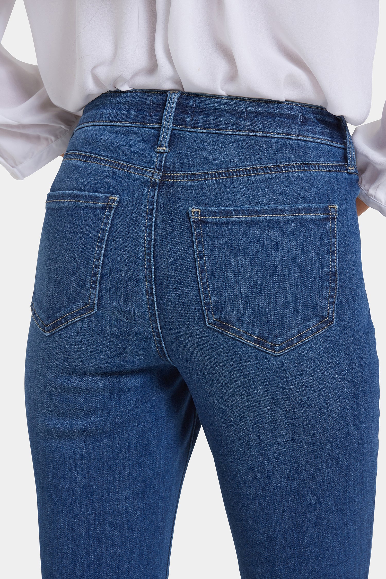 NYDJ Billie Mini Bootcut Jeans In Petite In Sure Stretch® Denim With High Rise - Vintage Lapis
