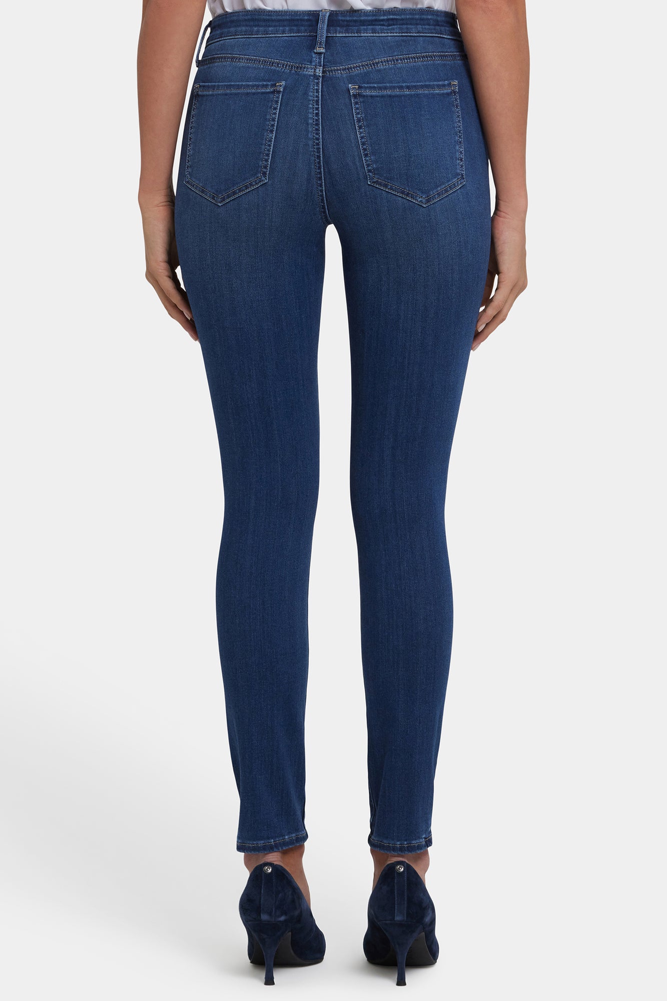 NYDJ Ami Skinny Jeans In Petite In Sure Stretch® Denim - Vintage Lapis