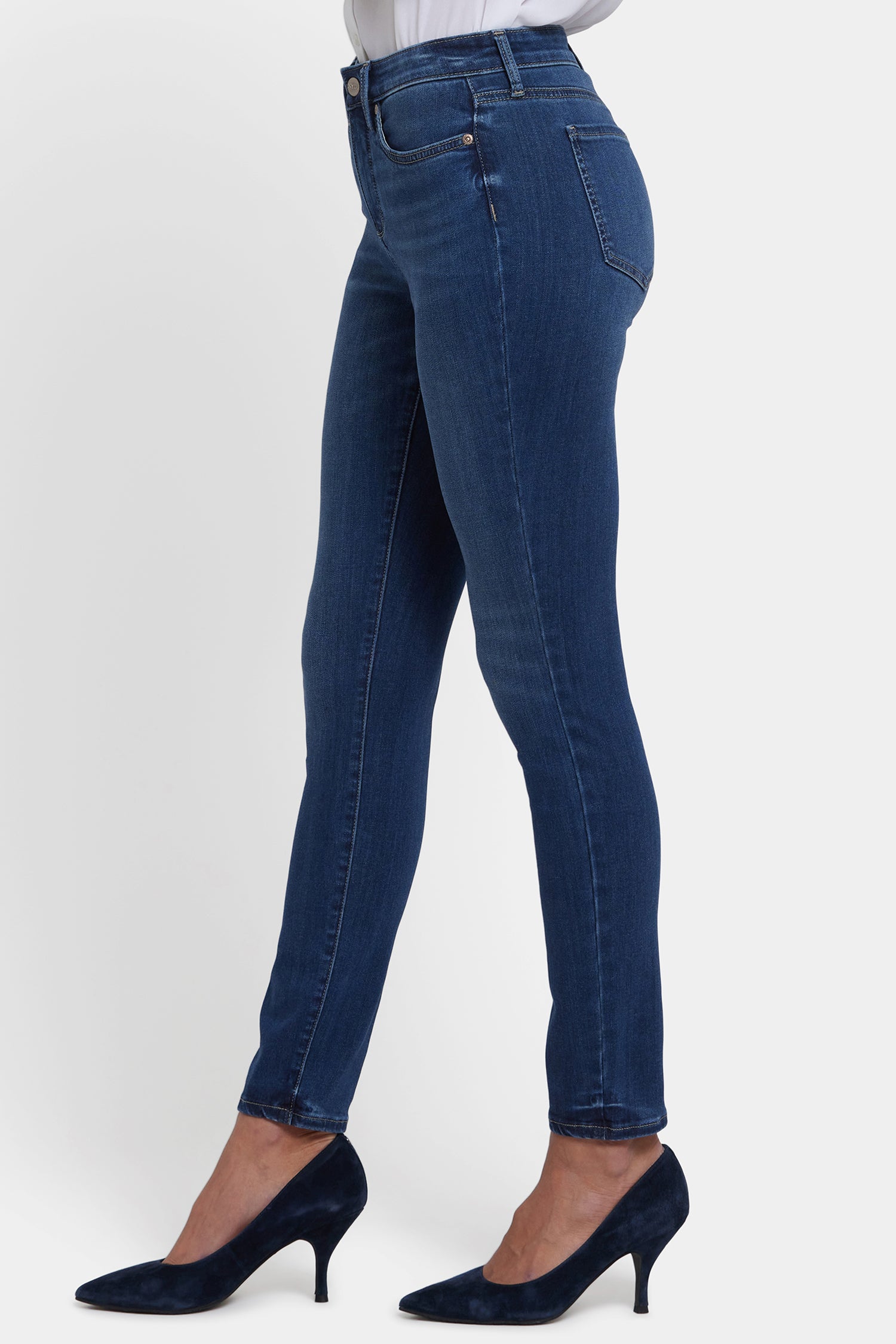 Ami Skinny Jeans In Petite In Sure Stretch® Denim - Vintage Lapis